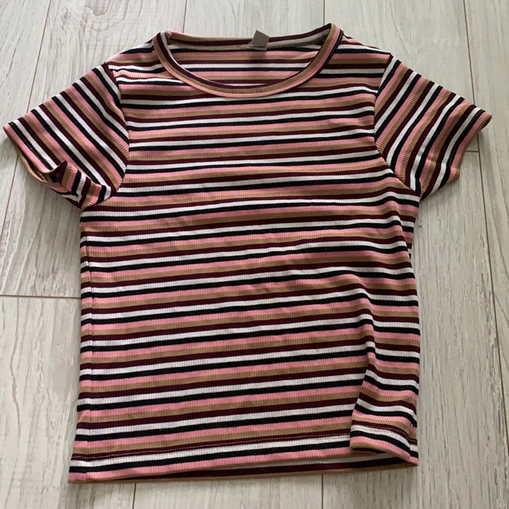ASOS striped tee